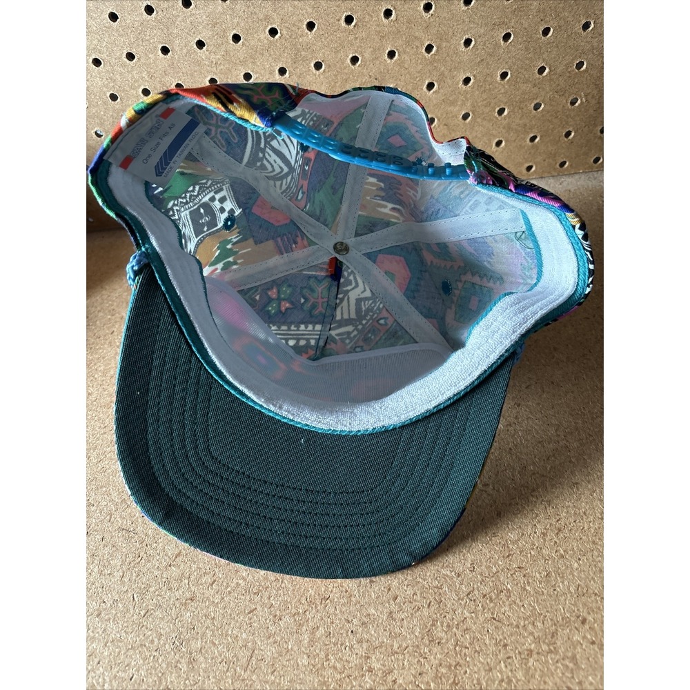 San Sun Vintage New Mexico Rope Aztec Trucker Hat Taiwan NEVER WORN - Picture 2 of 8